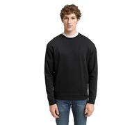TOM TAILOR 1046270 Maglia di Tuta, 10429-Night Watch Black, M Uomo
