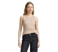 TOM TAILOR 1046413 Top, 32208-Soft Taupe Grey, S Donna