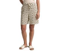 TOM TAILOR 1046506 Bermuda Shorts, 38058-Zig Zag Design Naturale, 44 Donna