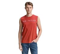TOM TAILOR 1046790 Canotta, 14302-Velvet Red, S Uomo