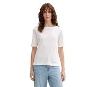 TOM TAILOR 1046965 T-Shirt, 10315-Whisper White, L Donna