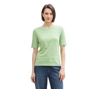 TOM TAILOR 1046965 T-Shirt, 37116-True Green, L Donna