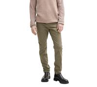 TOM TAILOR 1046967 Travis Slim Chino Pantaloni, 10415-Dusty Olive Green, 33W x 32L Uomo