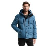 Tom Tailor Giacca invernale da uomo 1046971 Real Teal Blue M