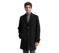 TOM TAILOR 1046987 Cappotto di Lana, 29999-Black, M Uomo