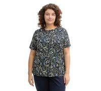TOM TAILOR 1047021 T-Shirt, 37369 - Multicolore Navy DOT Structure, 50 Donna