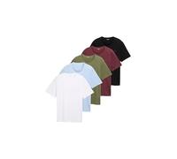 TOM TAILOR 1047052 T-Shirt, 21068-Light Powder Blue, M Uomo