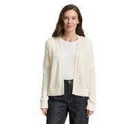 TOM TAILOR 1047690 Cardigan, 10315-Whisper White, XL Donna