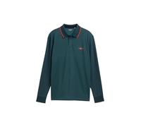 TOM TAILOR 1047798 Polo, 38608-Navy Jasper Green Two Tone, L Uomo