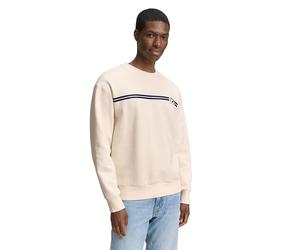 TOM TAILOR 1047941 Maglia di Tuta, 10348-Gardenia White, M Uomo