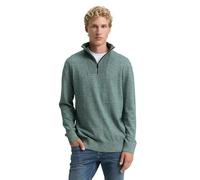 TOM TAILOR 1047962 Pullover, 15976-Green Tonal Mouline, M Uomo