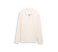 TOM TAILOR 1048600 Polo da Uomo, 10348-Gardenia White, XS