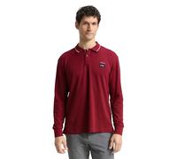 TOM TAILOR 1048618 Polo da Uomo, 14155-Cabarnet Bordeaux Red