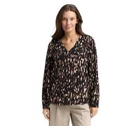 TOM TAILOR 1048695 Camicetta Donna, 39043-Brown Sparkle Design, 44