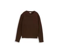 TOM TAILOR 1049122 Pullover, 27506-Dark Pecan Brown, S Donna