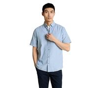 Tom Tailor 1049616 Short Sleeve Shirt Blu L Uomo
