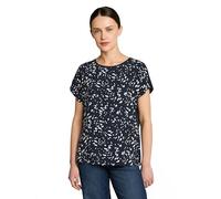 TOM TAILOR 1050445 T-Shirt, 39743-Navy DOT, 3XL Donna