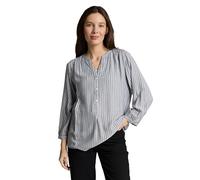 TOM TAILOR 1050771 Camicia da Donna, 40076 - Navy White Stripe, 42