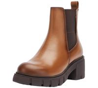 TOM TAILOR 4250930011, Stivali Chelsea Donna, Cognac, 37 EU