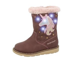 TOM TAILOR 4272301, Stivali a metà Polpaccio Bambina, Rosa, 32 EU