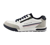 TOM TAILOR 5380020013, Scarpe da Ginnastica Uomo, Bianco, 45 EU