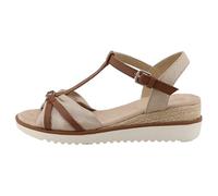 TOM TAILOR 5390290019, Sandali con Zeppa Donna, Gold, 37 EU