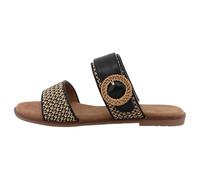 TOM TAILOR 5390390027, Sandali a Ciabatta Donna, Nero, 38 EU