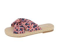 TOM TAILOR 5398504, Mocassino Basso Donna, Navy White Red, 39 EU