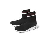 Tom Tailor 5891709, Sneaker a Collo Alto Donna, Nero (Black 00001), 40 EU