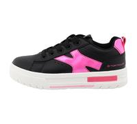 TOM TAILOR 7470040004, Scarpe da Ginnastica, Nero Rosa, 35 EU
