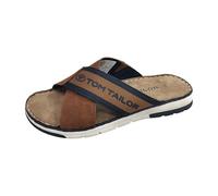 TOM TAILOR 7480210004, Sandali a Ciabatta Uomo, ruggine, 44 EU