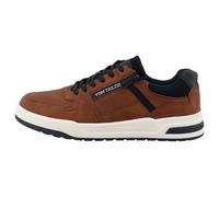 TOM TAILOR 9580010003, Scarpe da Ginnastica Uomo, Cognac, 43 EU
