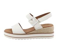 TOM TAILOR 9590210001, Sandali con Zeppa Donna, Bianco, 37 EU