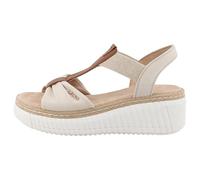 TOM TAILOR 9590240005, Sandali con Zeppa Donna, Bianco, 42 EU