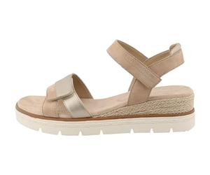 TOM TAILOR 9590270004, Sandali con Zeppa Donna, Sabbia, 40 EU