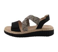 TOM TAILOR 9590350002, Sandali Donna, Nero, 37 EU