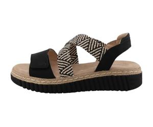 TOM TAILOR 9590350002, Sandali Donna, Nero, 37 EU