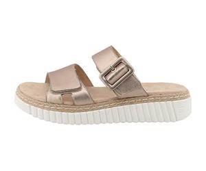 TOM TAILOR 9590350005, Sandali a Ciabatta Donna, Gold, 42 EU