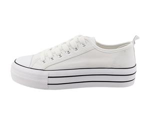 TOM TAILOR 9590400003, Scarpe da Ginnastica Donna, Bianco, 38 EU