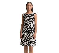 TOM TAILOR Abito da Donna, 38070 - Abstract Beige Zebra, 42