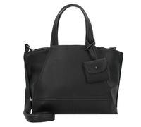 TOM TAILOR bags Adrienn - Borsa a tracolla da donna, con chiusura lampo, misura media, colore: Nero, Nero, moderno