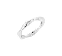 TOM TAILOR - Anello da Donna in Acciaio inox - Argentato - Design Attorcigliato - TT-R0055