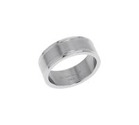 TOM TAILOR - Anello da Uomo in Acciaio inox - Argentato - TT-R0002