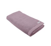 TOM TAILOR - Asciugamano da sauna, 80 x 200 cm, 100% cotone/spugna, con due asole ed etichetta con logo, colore viola (Cozy Mauve)