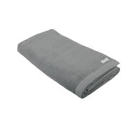 TOM TAILOR - Asciugamano da sauna, 80 x 200 cm, 100% cotone/spugna, con due asole ed etichetta con logo, colore grigio (Moody Grey)