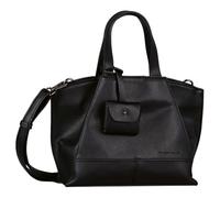 TOM TAILOR bags Adrienn - Borsa a tracolla da donna, con chiusura lampo, misura media, colore: Nero, Nero, moderno