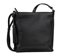 TOM TAILOR bags Isa Damen Umhängetasche Crossbody Bag Mittelgroß Schwarz