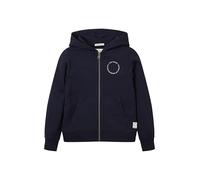 TOM TAILOR Bambini e ragazzi Basic - Giacca con cappuccio 1029982, 10668 - Sky Captain Blue, 152