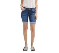 TOM TAILOR 1046581 Bermuda Jeans Shorts, 10281-Mid Stone Wash Denim, 33 Donna
