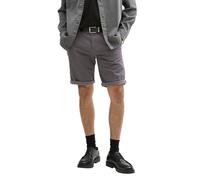 TOM TAILOR Bermuda da Uomo, 10899 - Tarmac, Colore: Grigio, 46